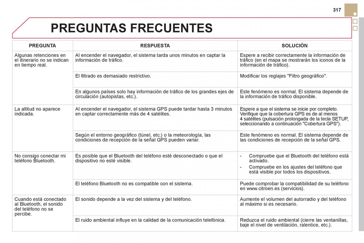 Citroen DS5 manual del propietario / page 319