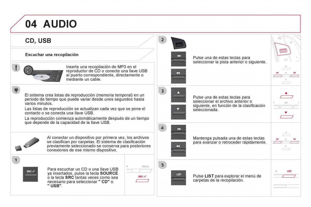 Citroen DS5 manual del propietario / page 334