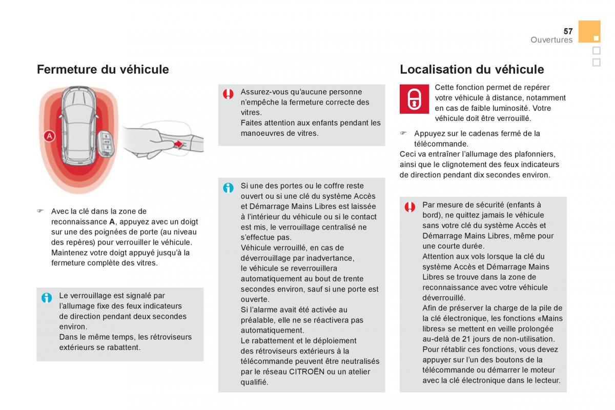 Citroen DS5 manuel du proprietaire / page 59