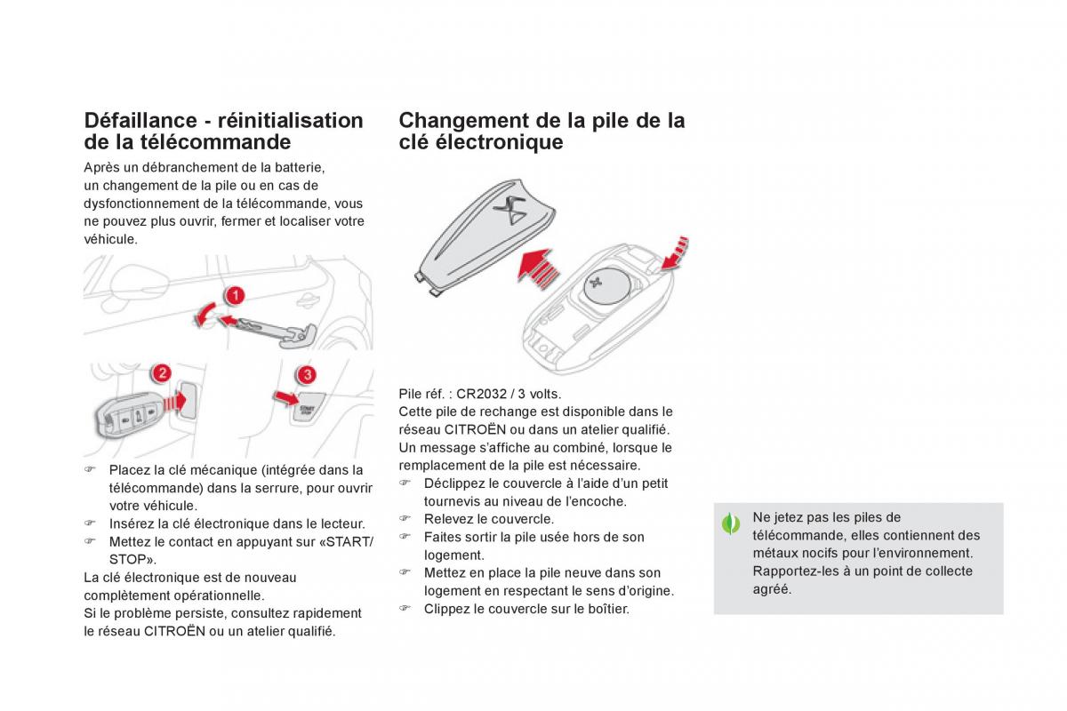 Citroen DS5 manuel du proprietaire / page 62