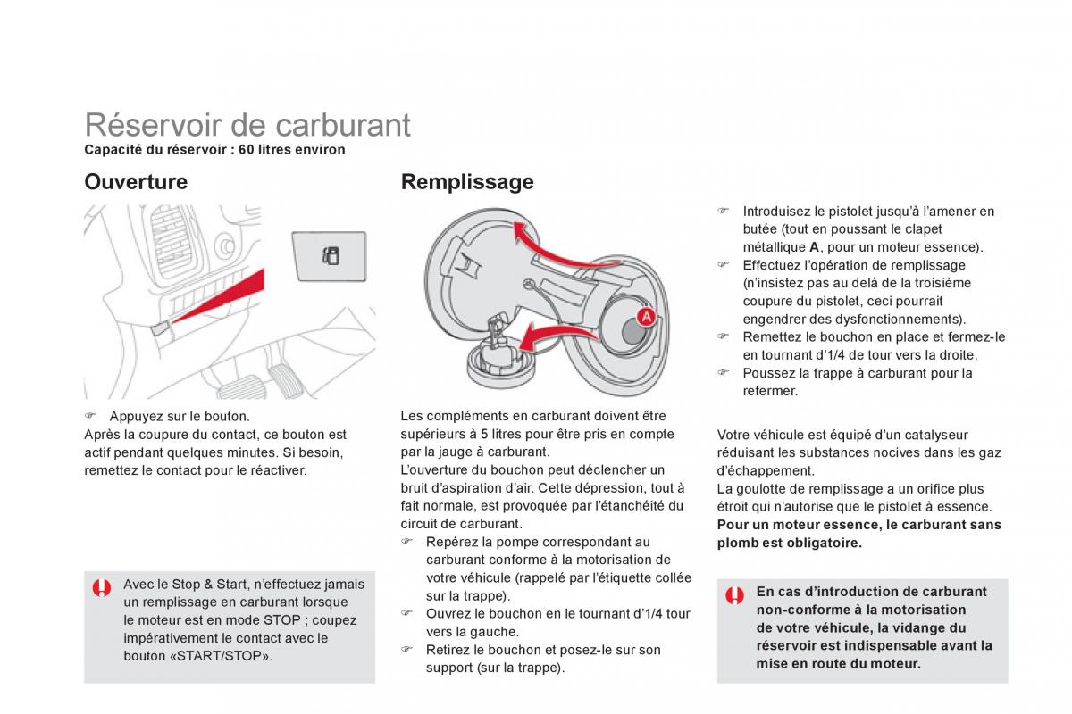 Citroen DS5 manuel du proprietaire / page 74