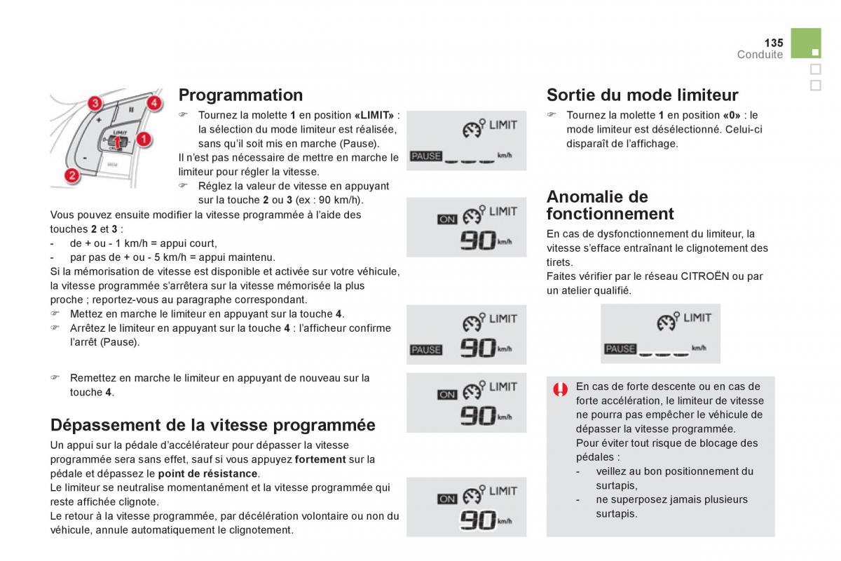 Citroen DS5 manuel du proprietaire / page 137