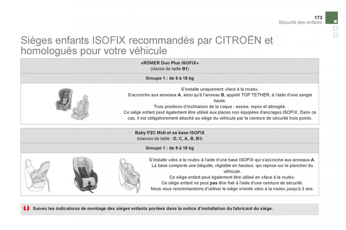 Citroen DS5 manuel du proprietaire / page 175