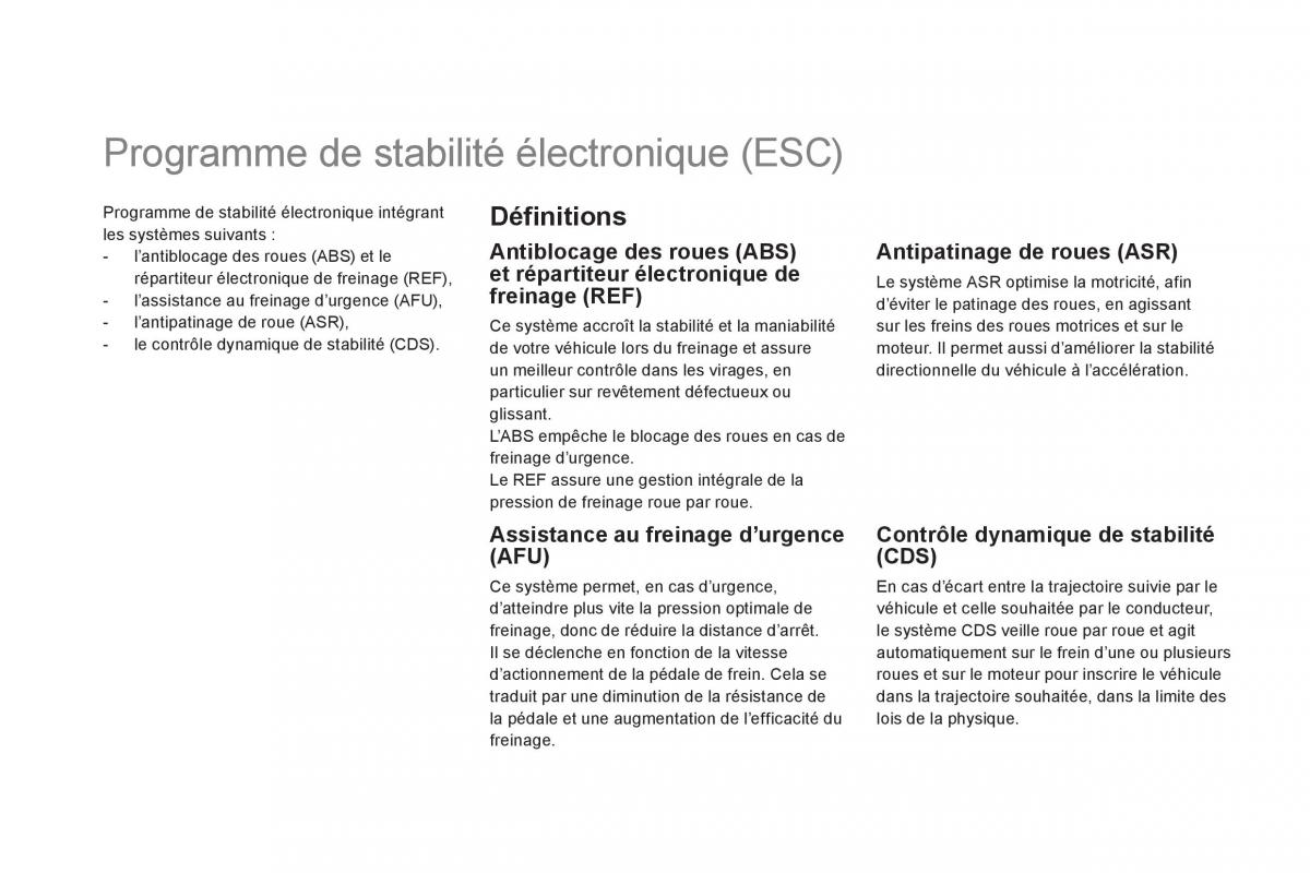 Citroen DS5 manuel du proprietaire / page 184