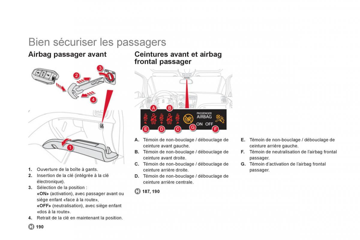 Citroen DS5 manuel du proprietaire / page 22