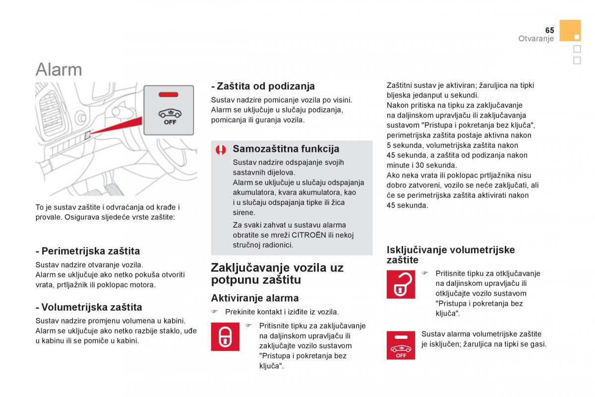 Citroen DS5 vlasnicko uputstvo / page 67