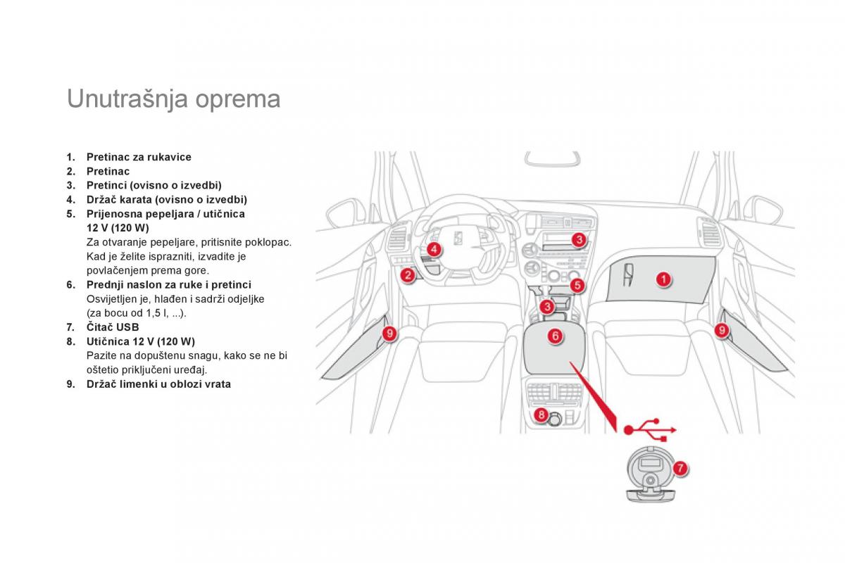 Citroen DS5 vlasnicko uputstvo / page 90