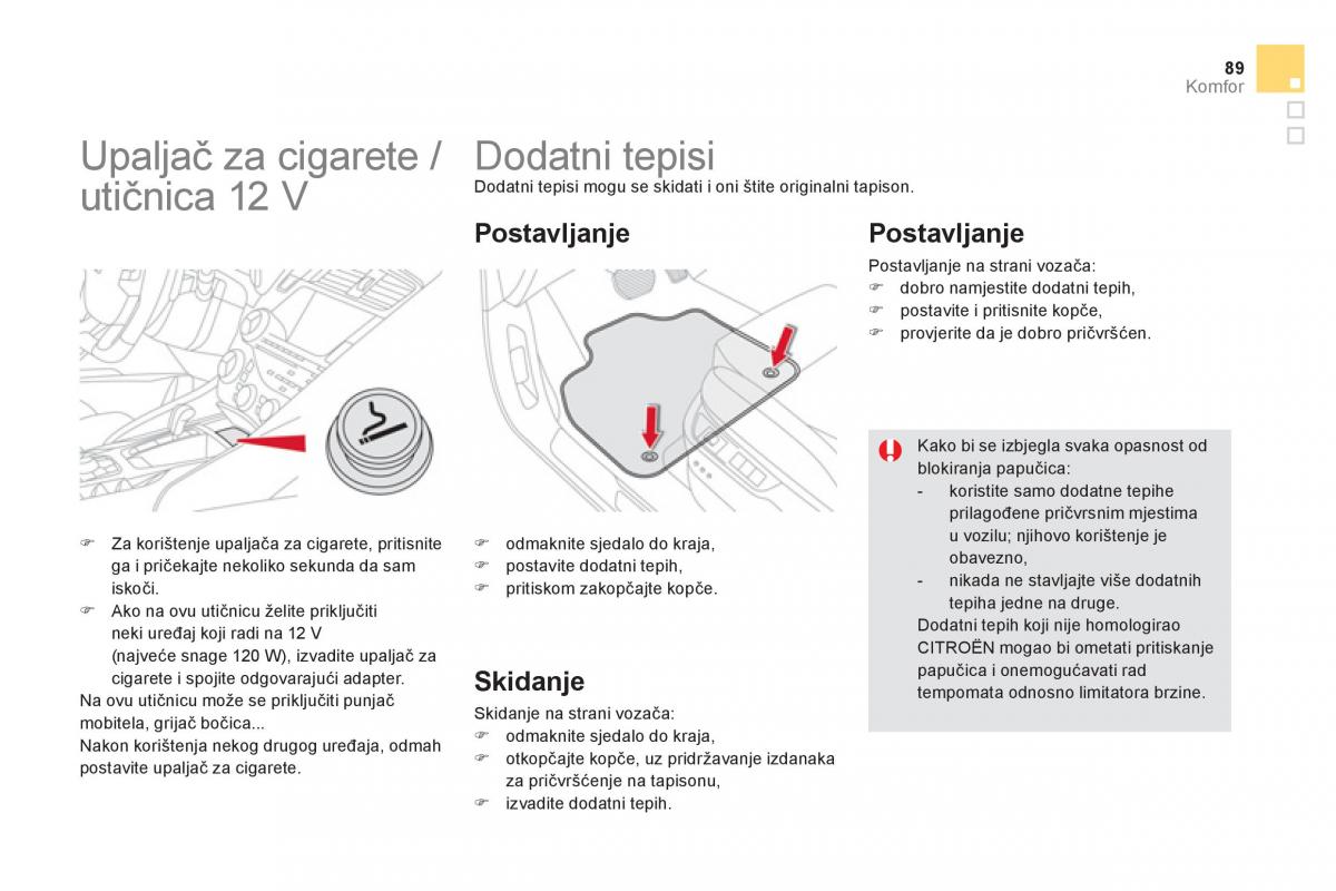 Citroen DS5 vlasnicko uputstvo / page 91