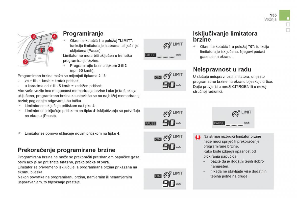 Citroen DS5 vlasnicko uputstvo / page 137