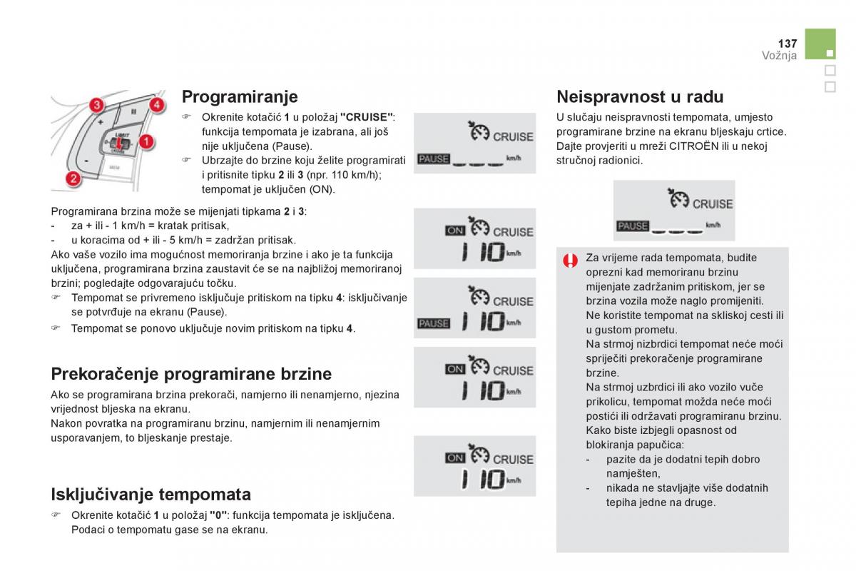 Citroen DS5 vlasnicko uputstvo / page 139