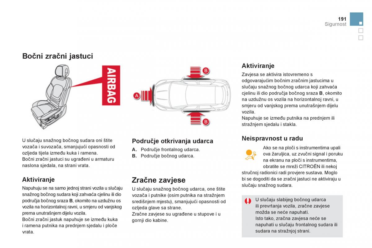 Citroen DS5 vlasnicko uputstvo / page 193