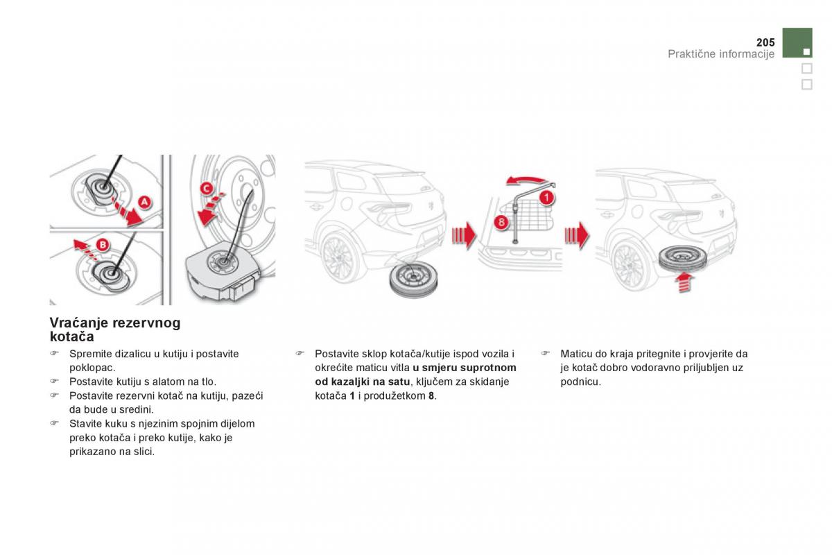 Citroen DS5 vlasnicko uputstvo / page 207
