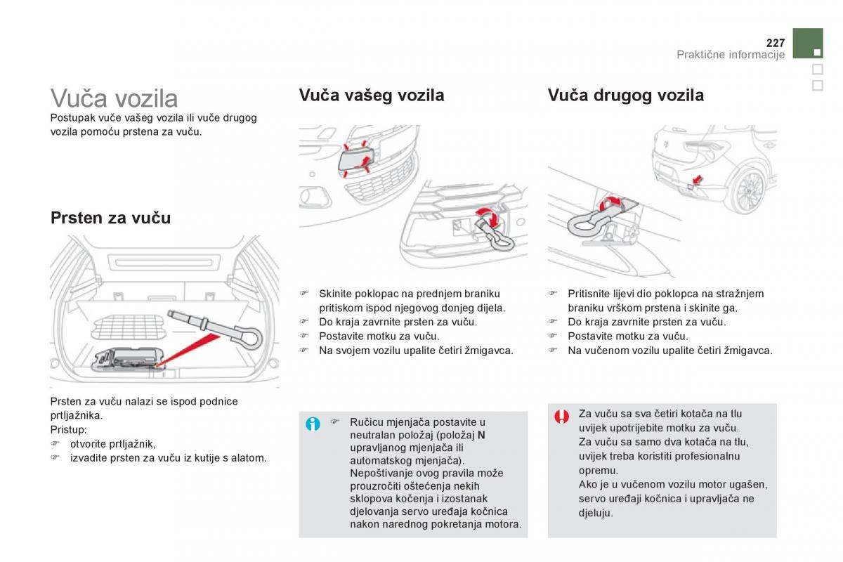 Citroen DS5 vlasnicko uputstvo / page 229