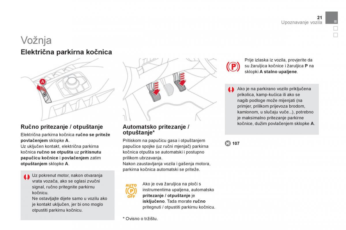 Citroen DS5 vlasnicko uputstvo / page 23