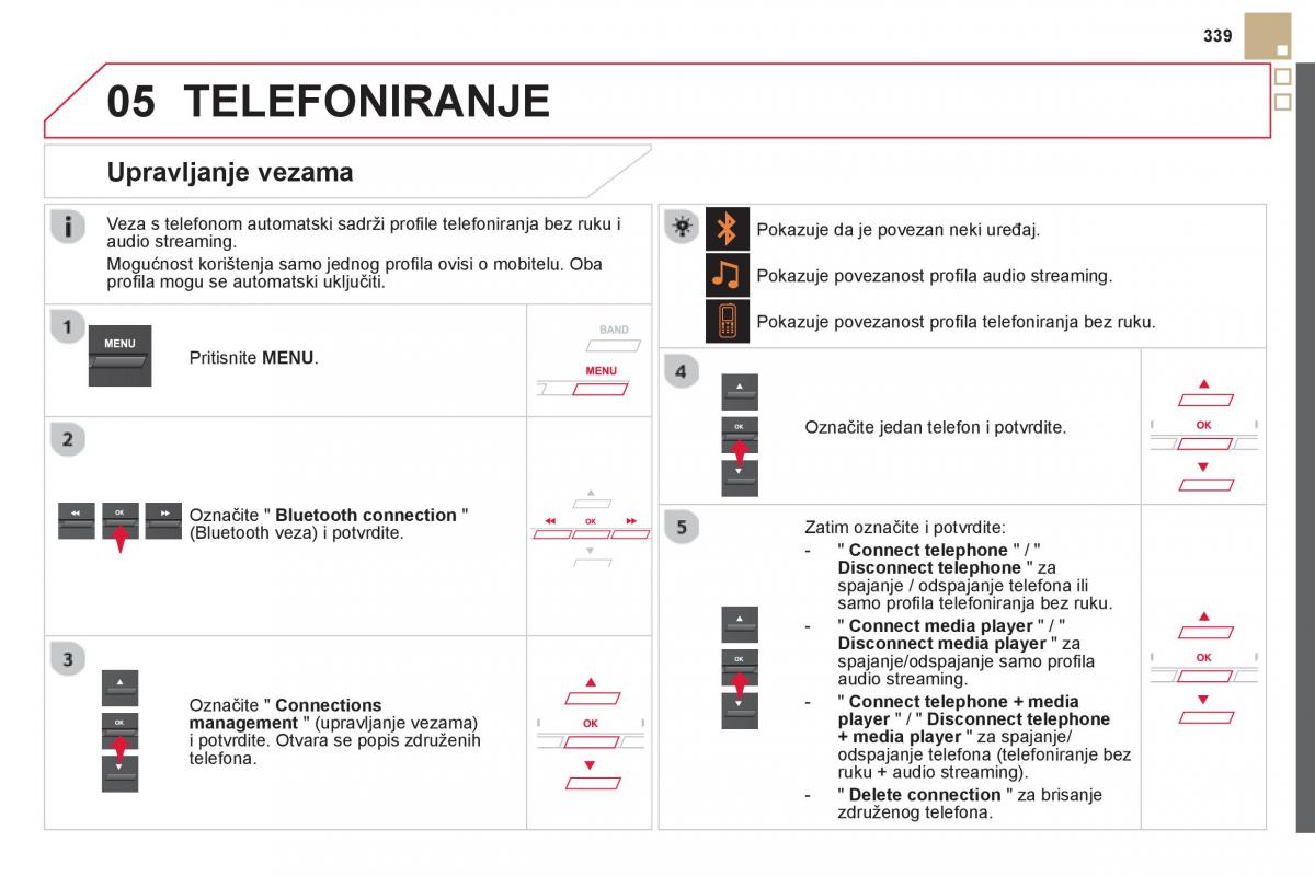 Citroen DS5 vlasnicko uputstvo / page 341