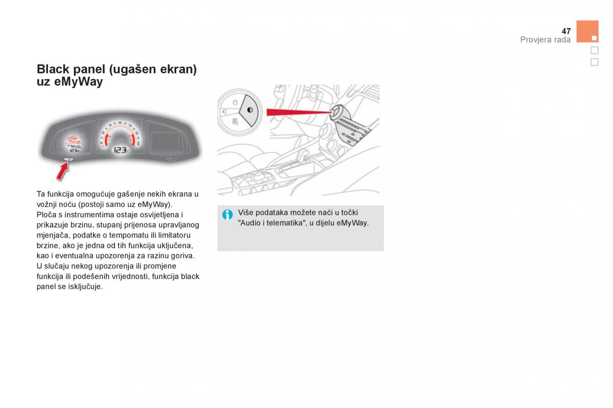 Citroen DS5 vlasnicko uputstvo / page 49