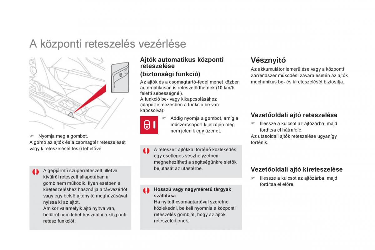 Citroen DS5 Kezelesi utmutato / page 64