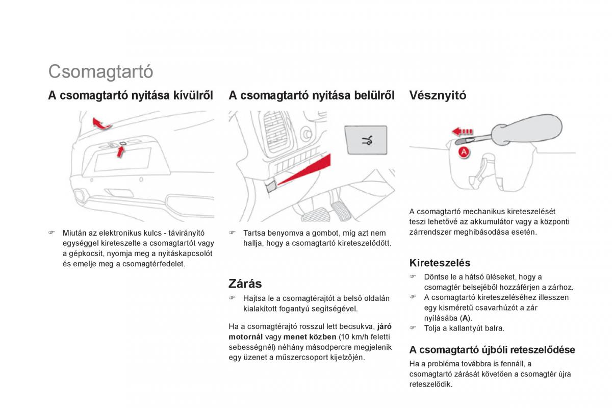 Citroen DS5 Kezelesi utmutato / page 66