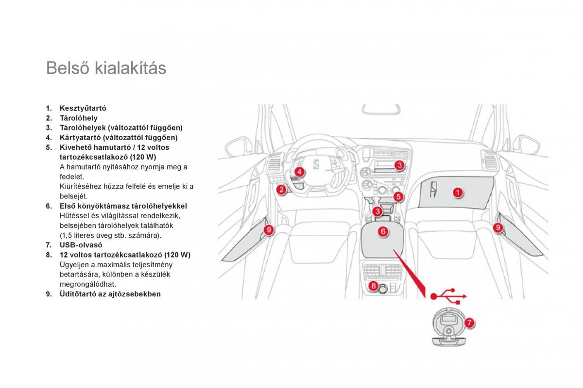 Citroen DS5 Kezelesi utmutato / page 90