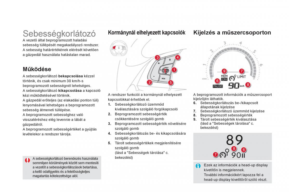 Citroen DS5 Kezelesi utmutato / page 136