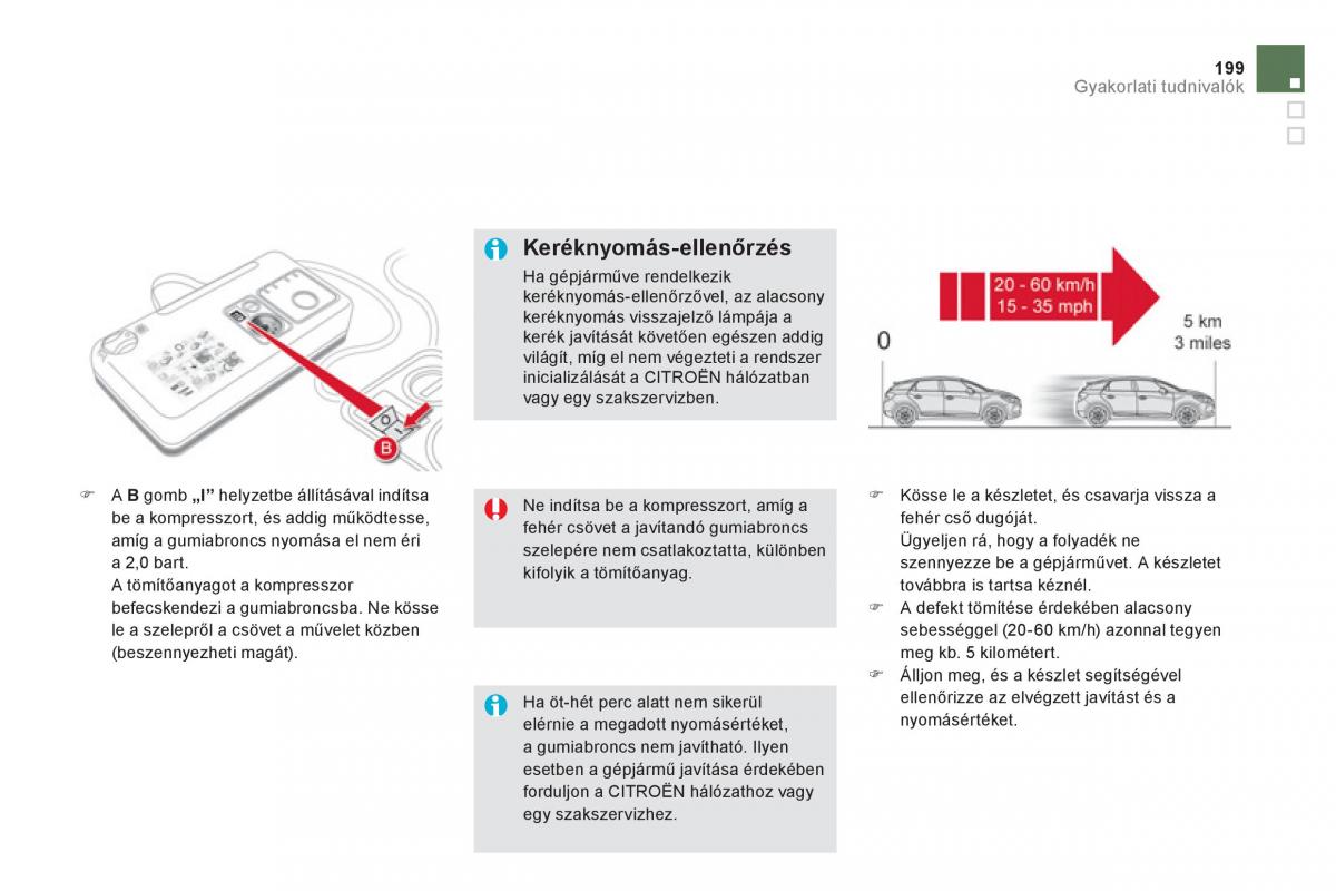 Citroen DS5 Kezelesi utmutato / page 201