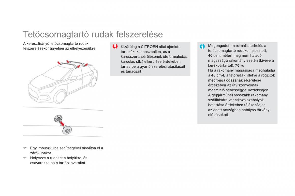 Citroen DS5 Kezelesi utmutato / page 232