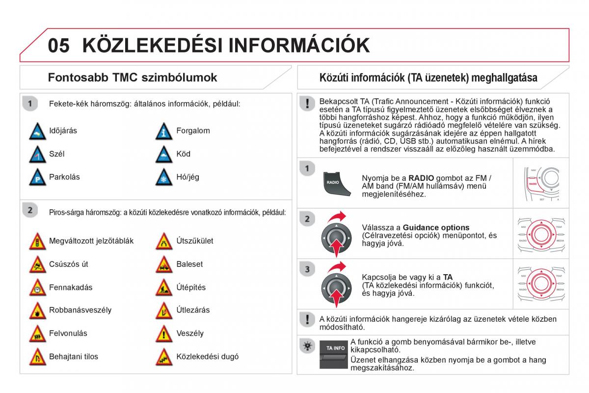 Citroen DS5 Kezelesi utmutato / page 290