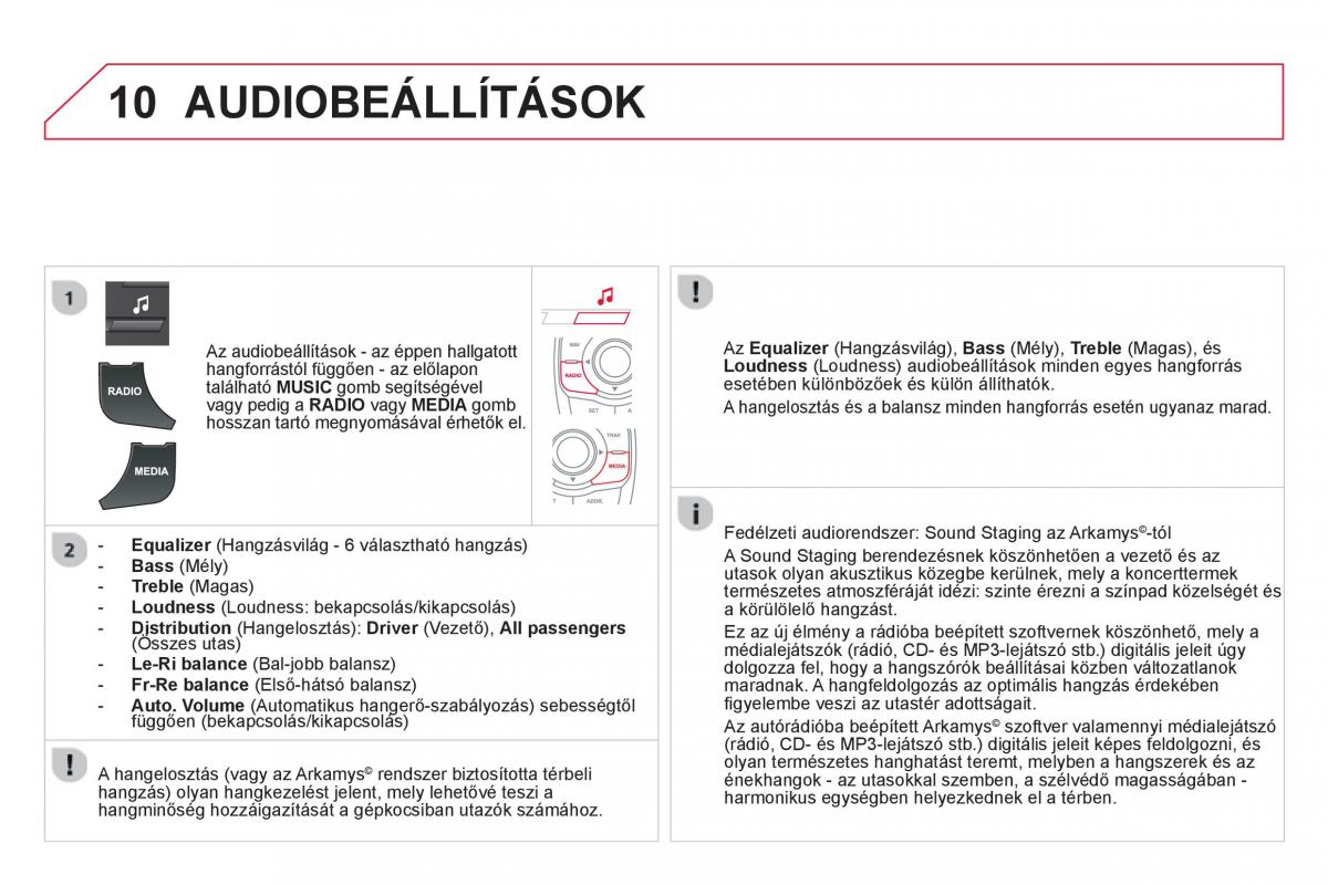 Citroen DS5 Kezelesi utmutato / page 312