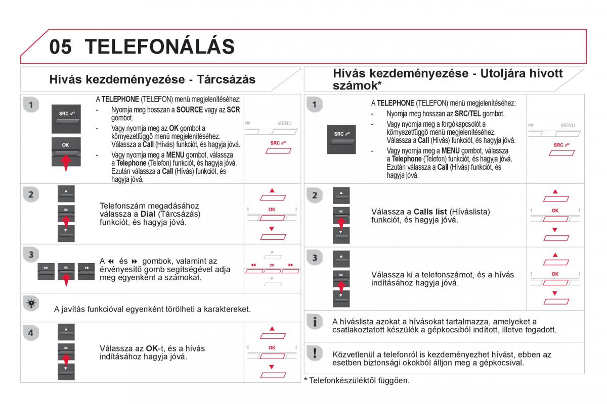 Citroen DS5 Kezelesi utmutato / page 342