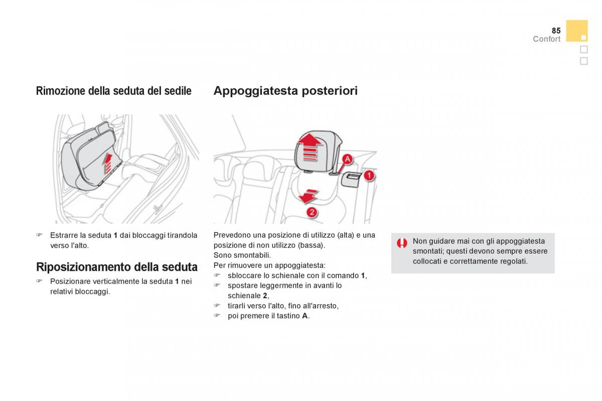 Citroen DS5 manuale del proprietario / page 87