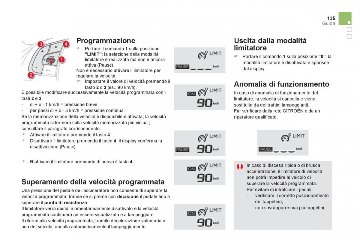 Citroen DS5 manuale del proprietario / page 137