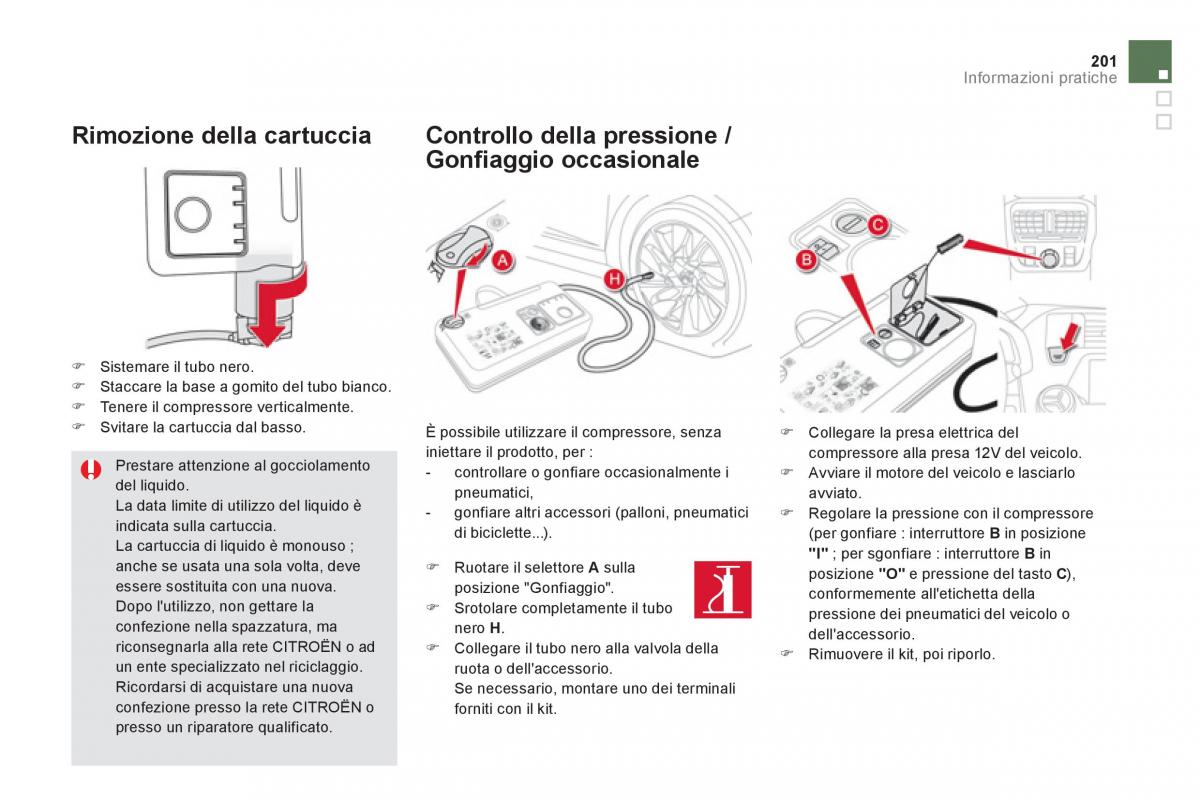 Citroen DS5 manuale del proprietario / page 203