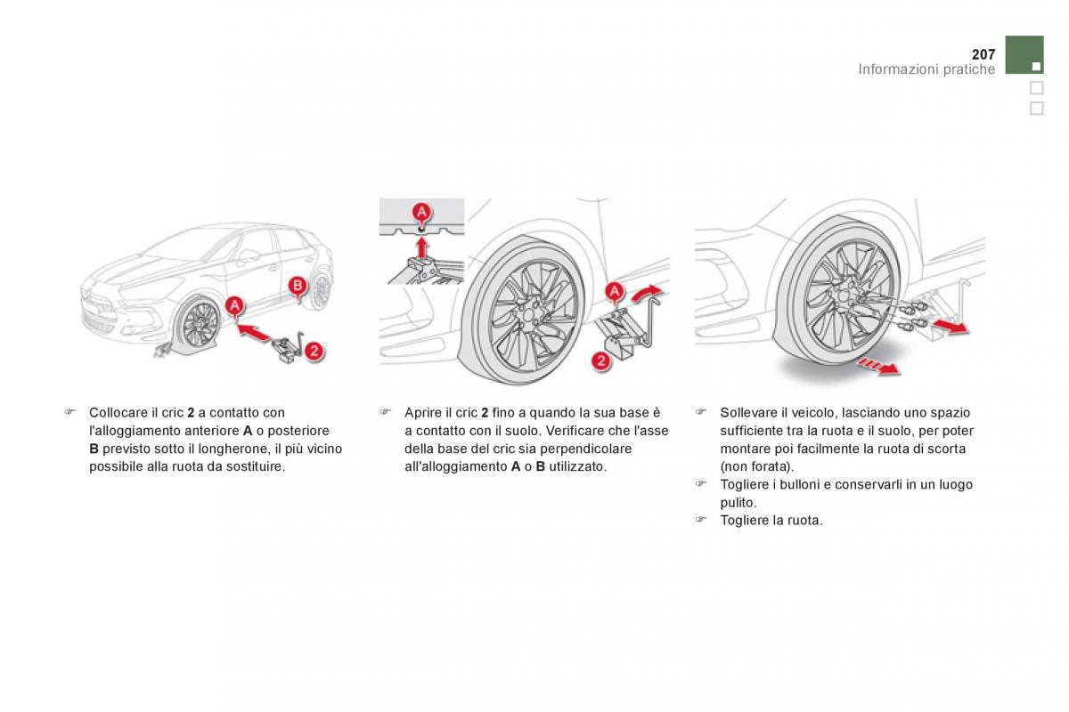 Citroen DS5 manuale del proprietario / page 209