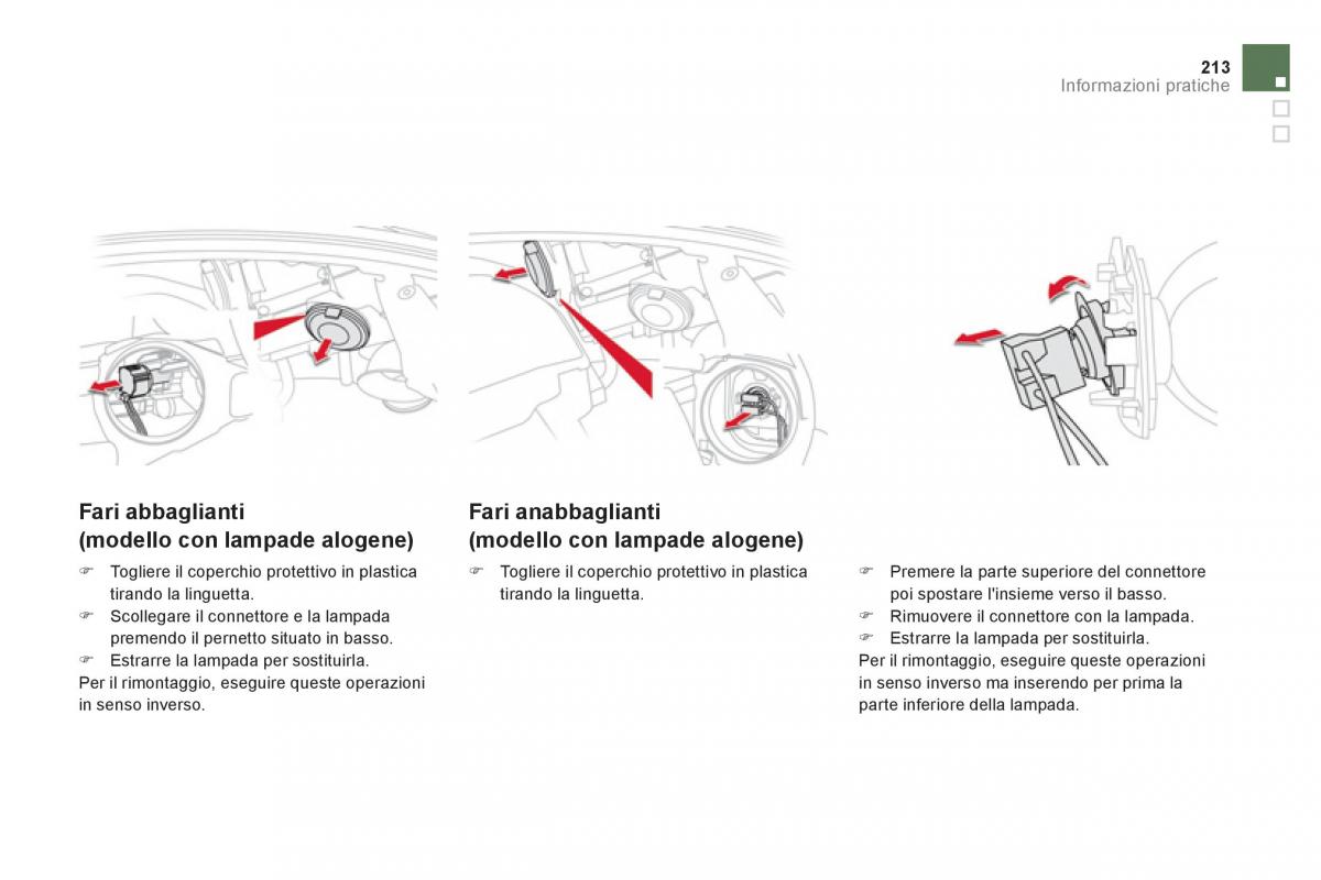 Citroen DS5 manuale del proprietario / page 215