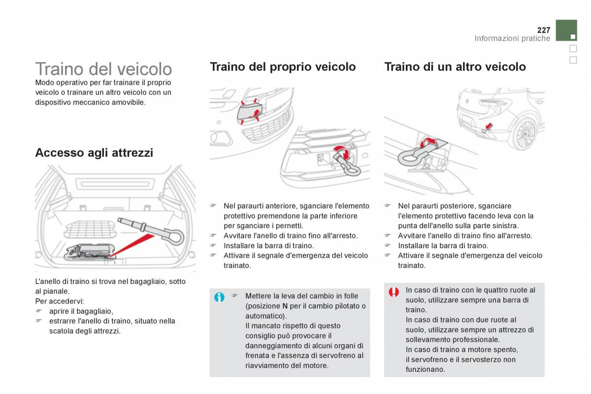 Citroen DS5 manuale del proprietario / page 229