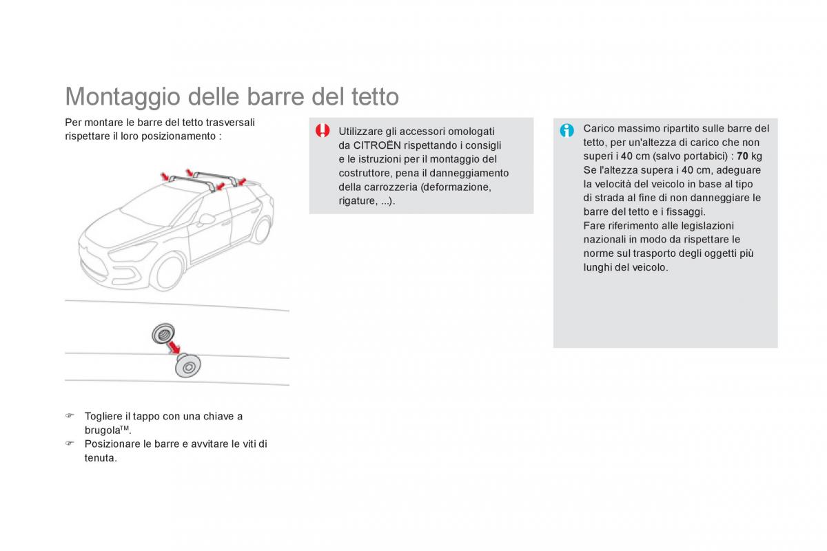 Citroen DS5 manuale del proprietario / page 232