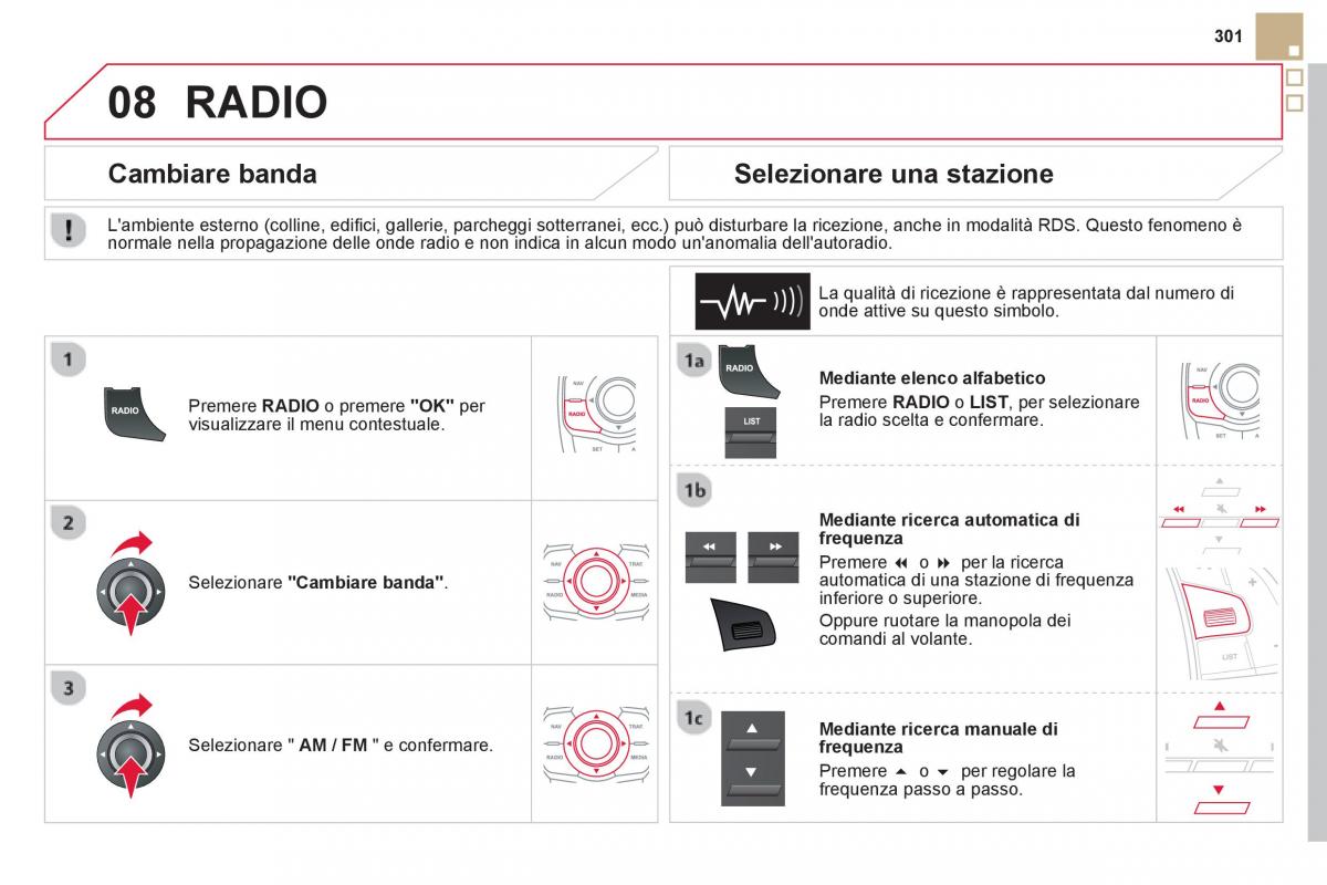 Citroen DS5 manuale del proprietario / page 303