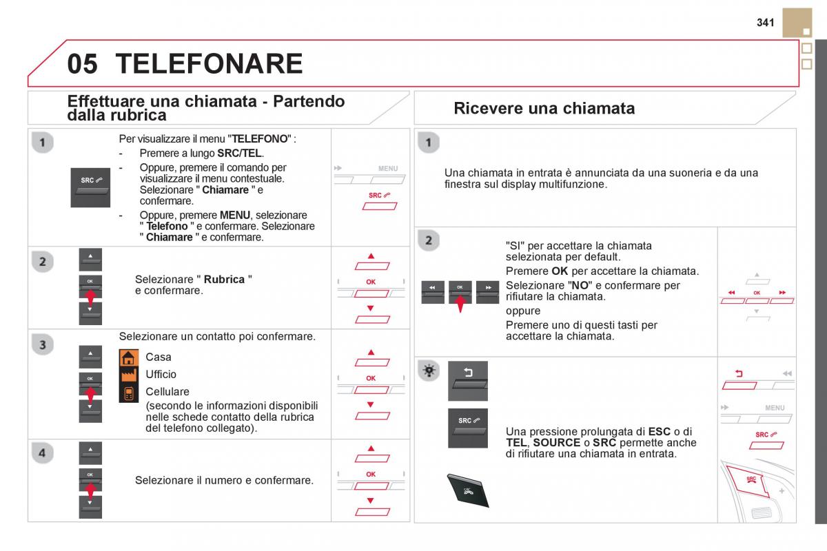 Citroen DS5 manuale del proprietario / page 343