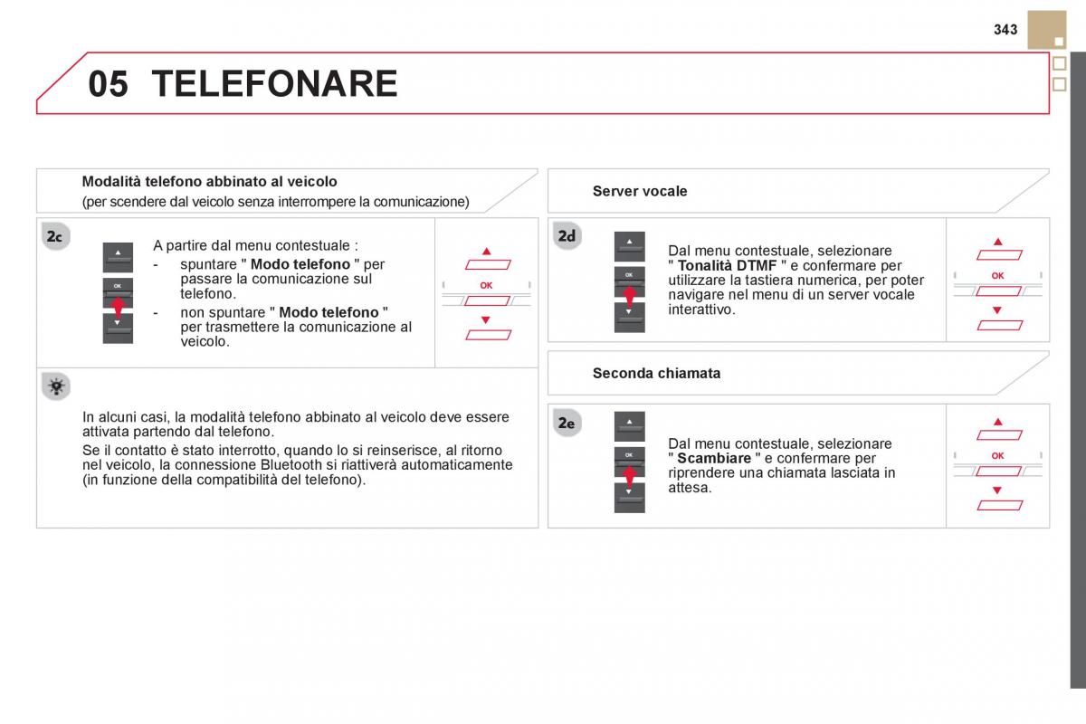 Citroen DS5 manuale del proprietario / page 345