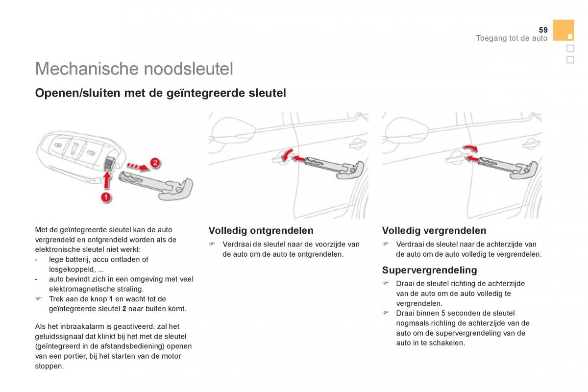 Citroen DS5 handleiding / page 61