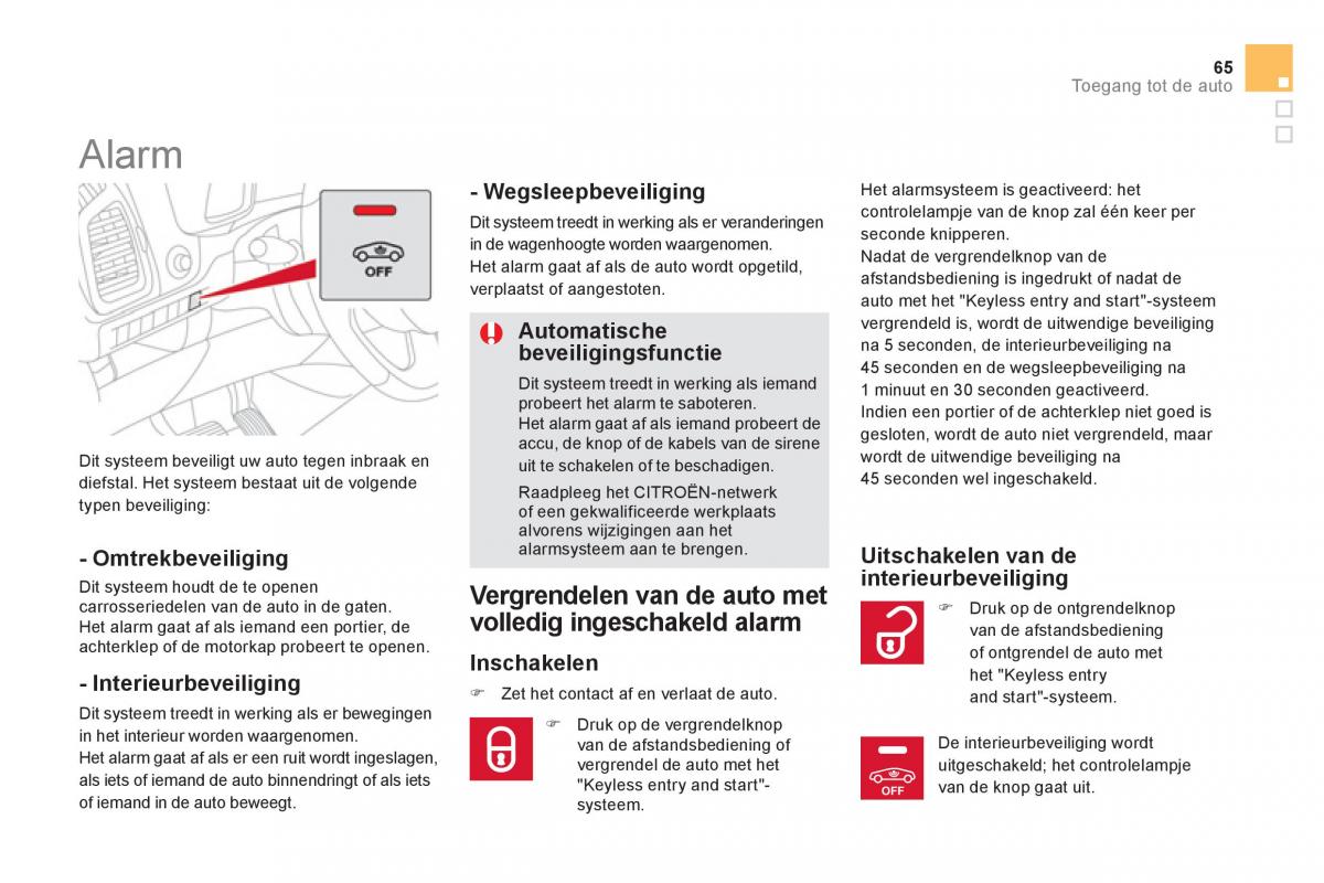 Citroen DS5 handleiding / page 67