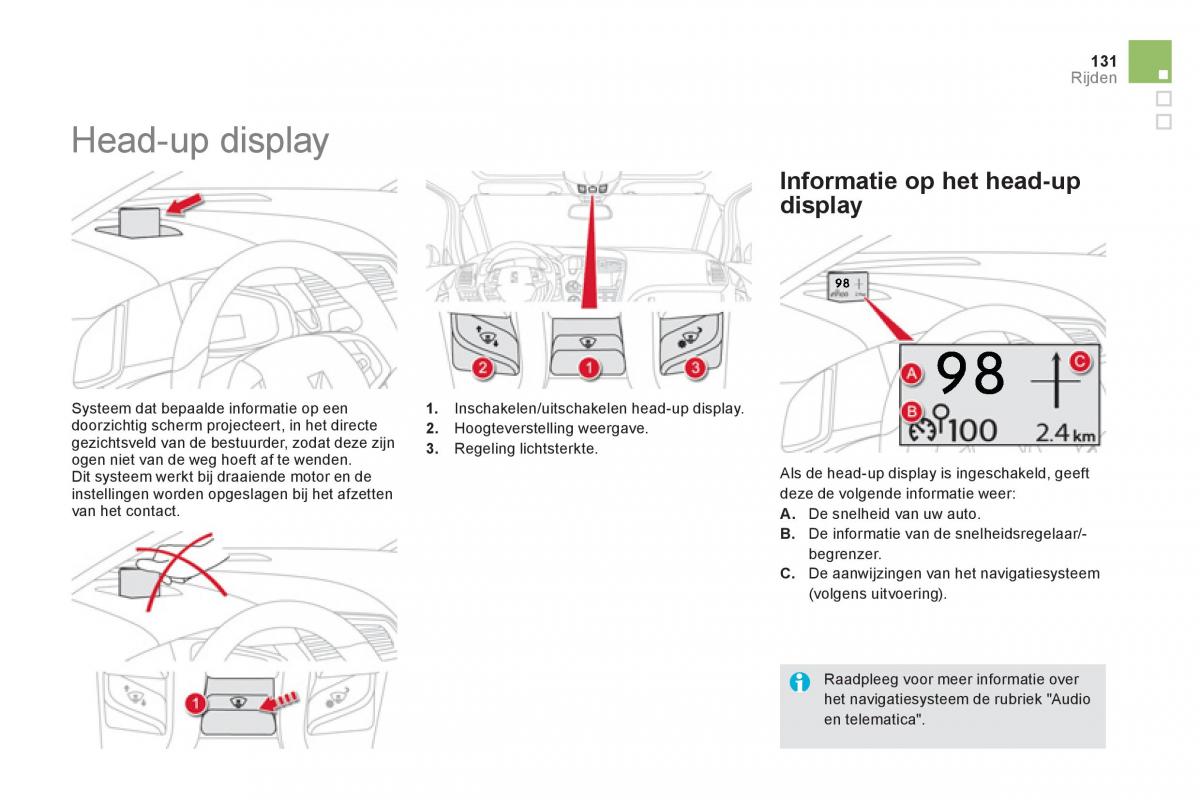 Citroen DS5 handleiding / page 133