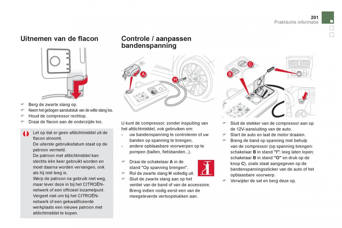 Citroen DS5 handleiding / page 203