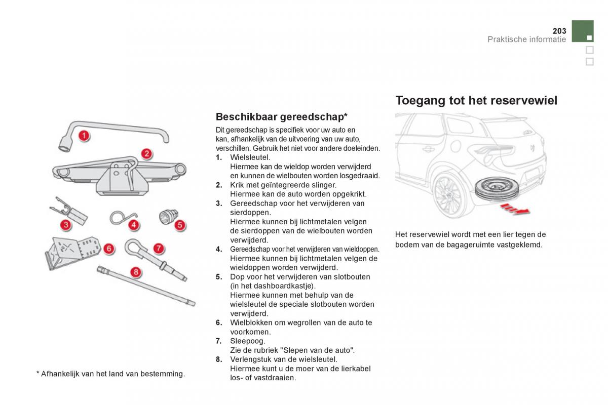 Citroen DS5 handleiding / page 205