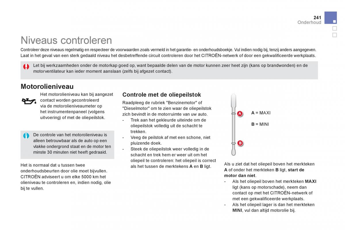 Citroen DS5 handleiding / page 243