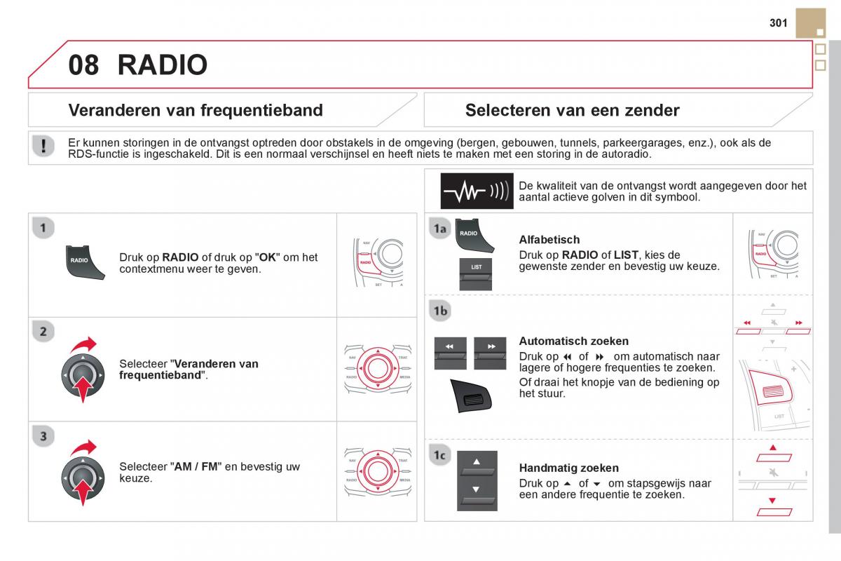 Citroen DS5 handleiding / page 303