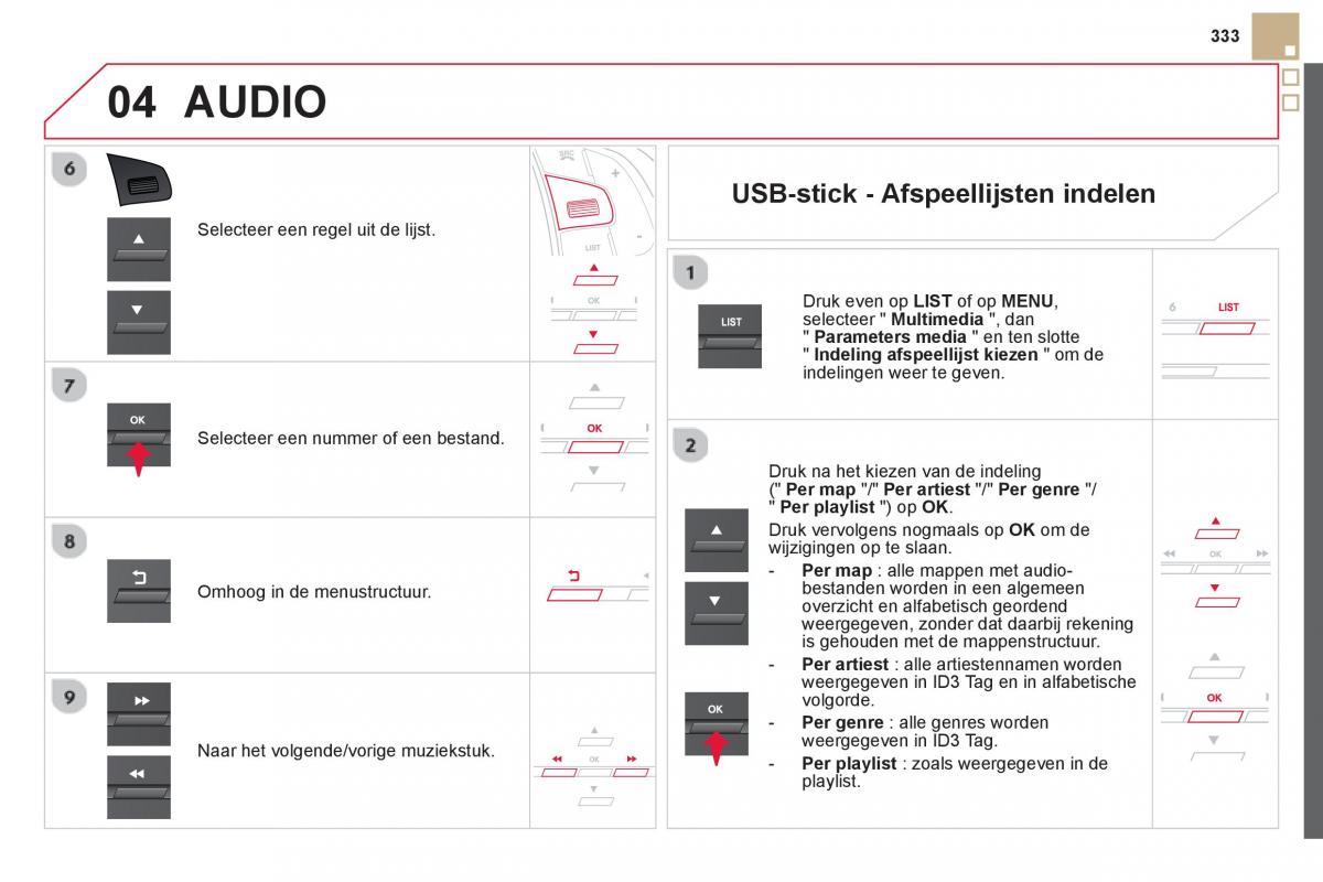 Citroen DS5 handleiding / page 335