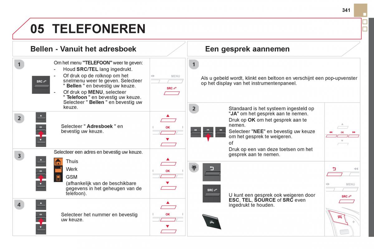 Citroen DS5 handleiding / page 343