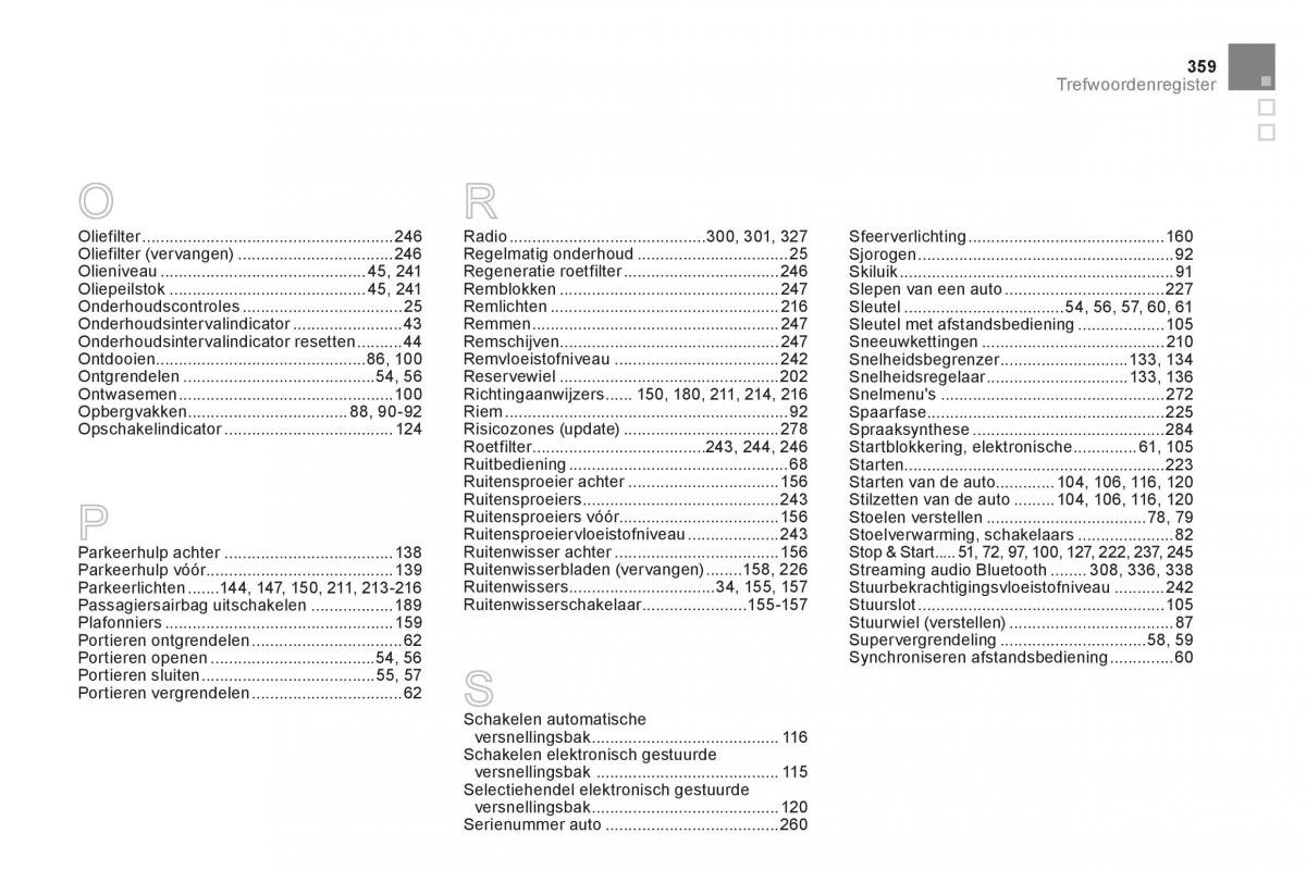 Citroen DS5 handleiding / page 361