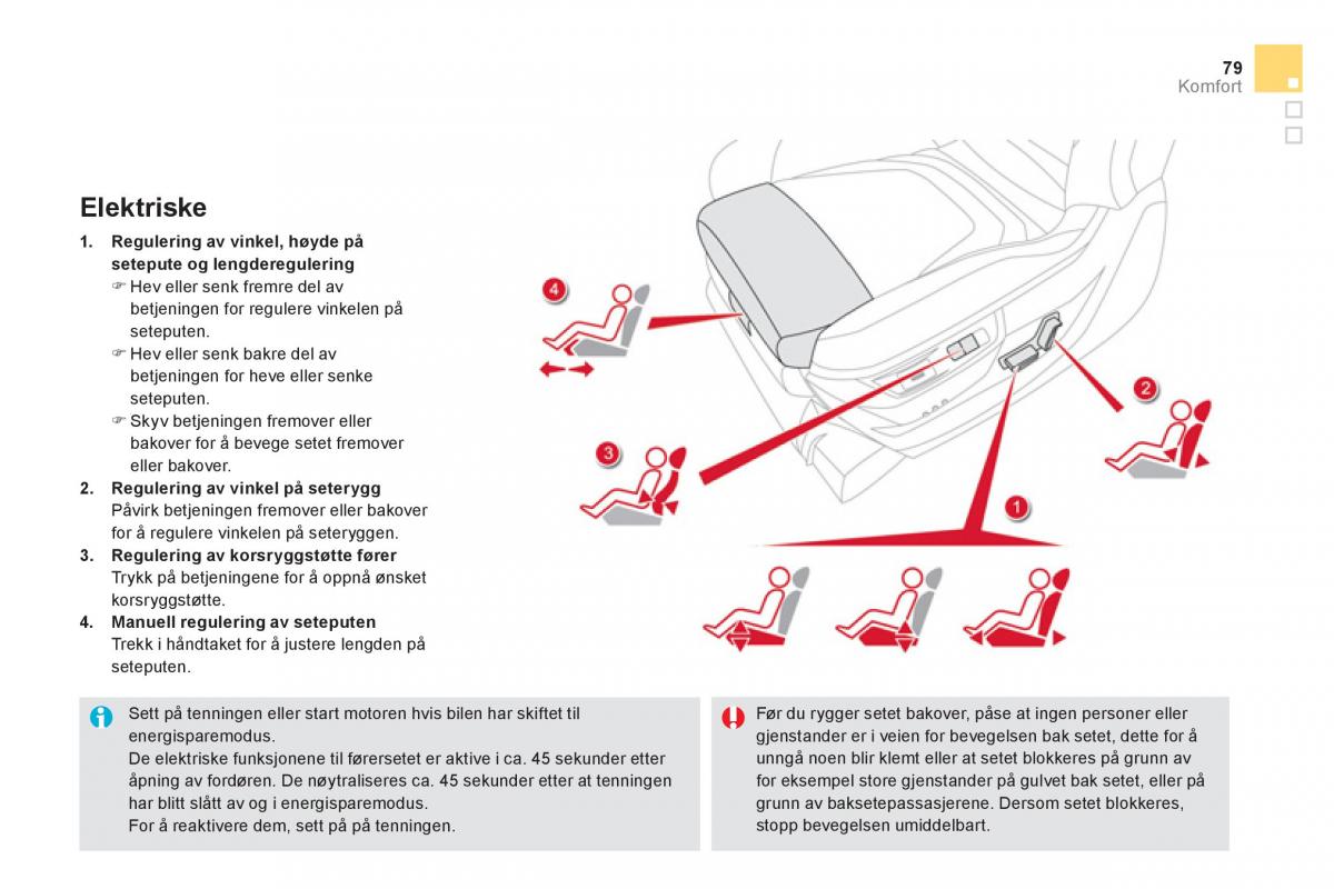 Citroen DS5 bruksanvisningen / page 81